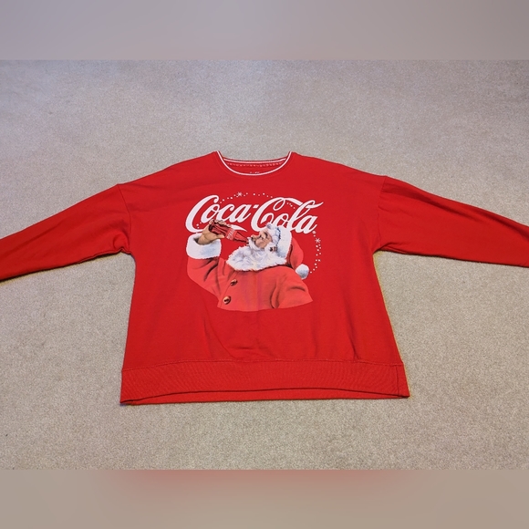 Coca cola long sleeve crew neck top - Picture 2 of 11